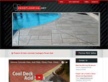 Tablet Screenshot of decoflooring.net